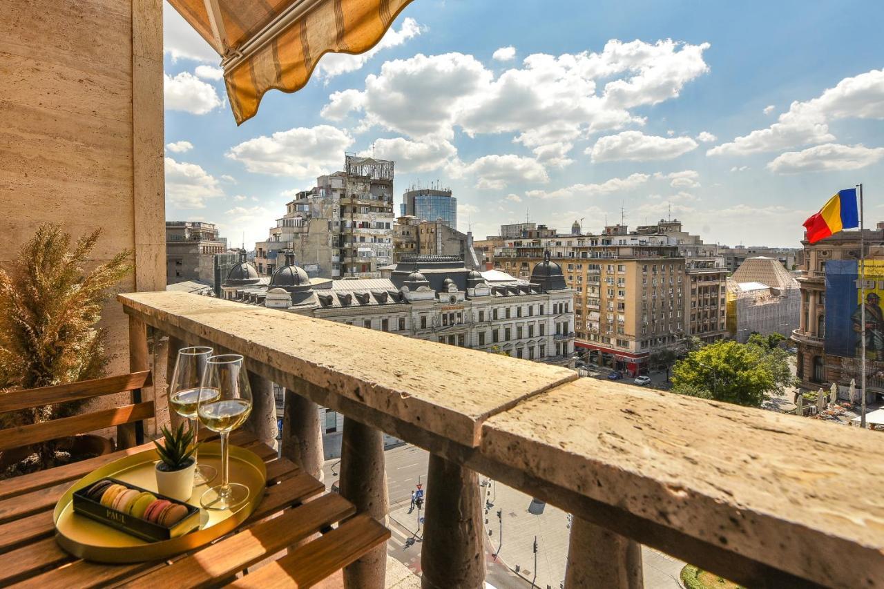 Chic Accommodation With Breathtaking Views Over Calea Victoriei - Your Central Heaven Bucharest Exterior photo